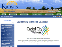Tablet Screenshot of capitalcitywellness.org